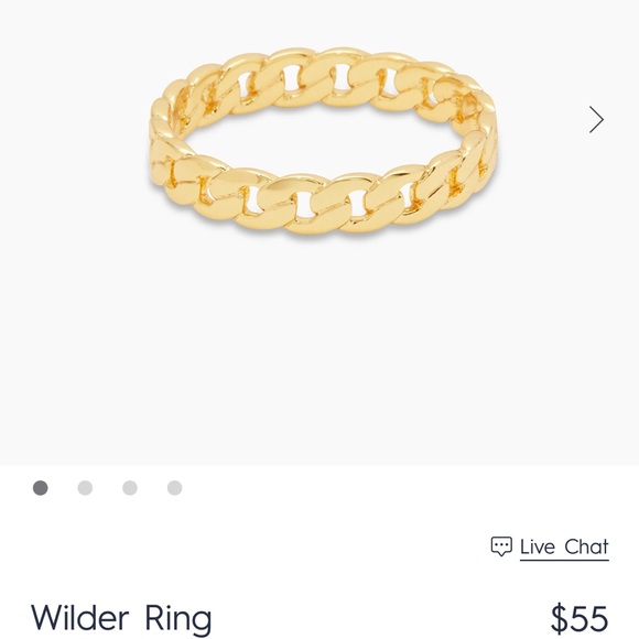 ‼️Lowered‼️ BRAND NEW✨Gorjana Wilder Ring✨sz 7 ✨Discounted Shipping TODAY‼️ - Picture 5 of 5